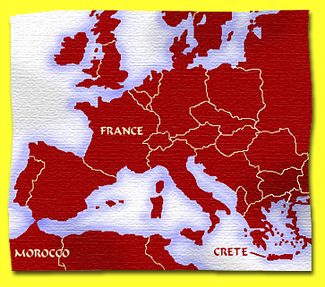 Map of Europe